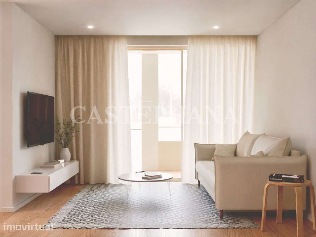 Apartamento T1+1 com área exterior em Matosinhos - Grande imagem: 3/39