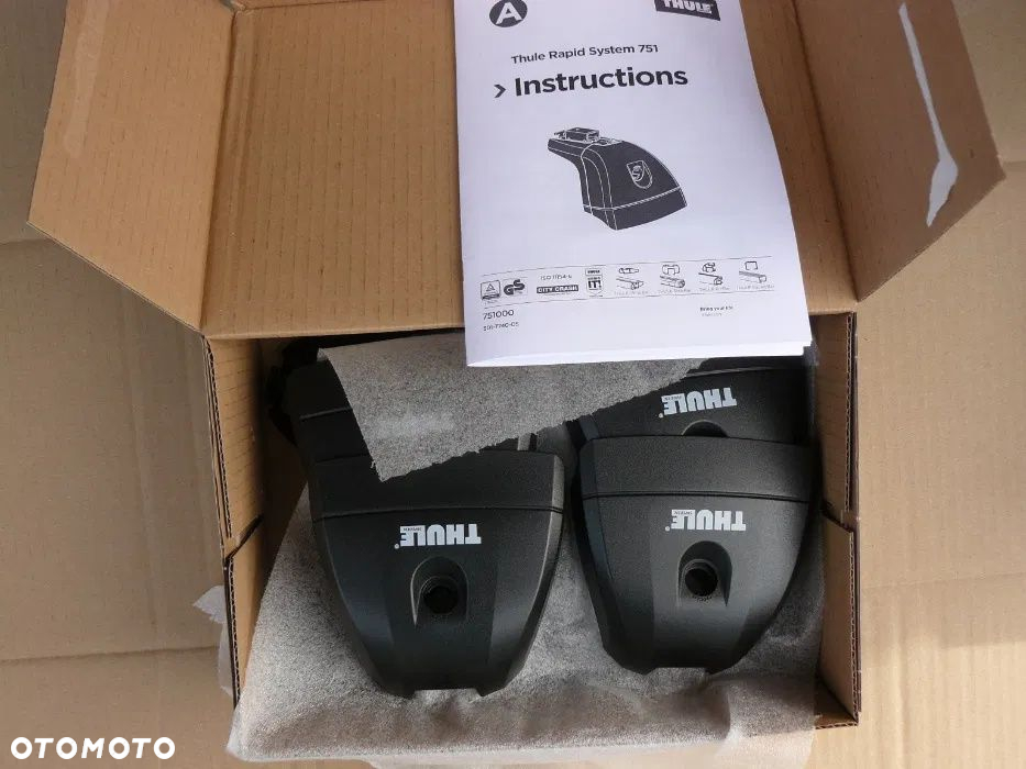 Thule 751 stopy nowe klucz - 2