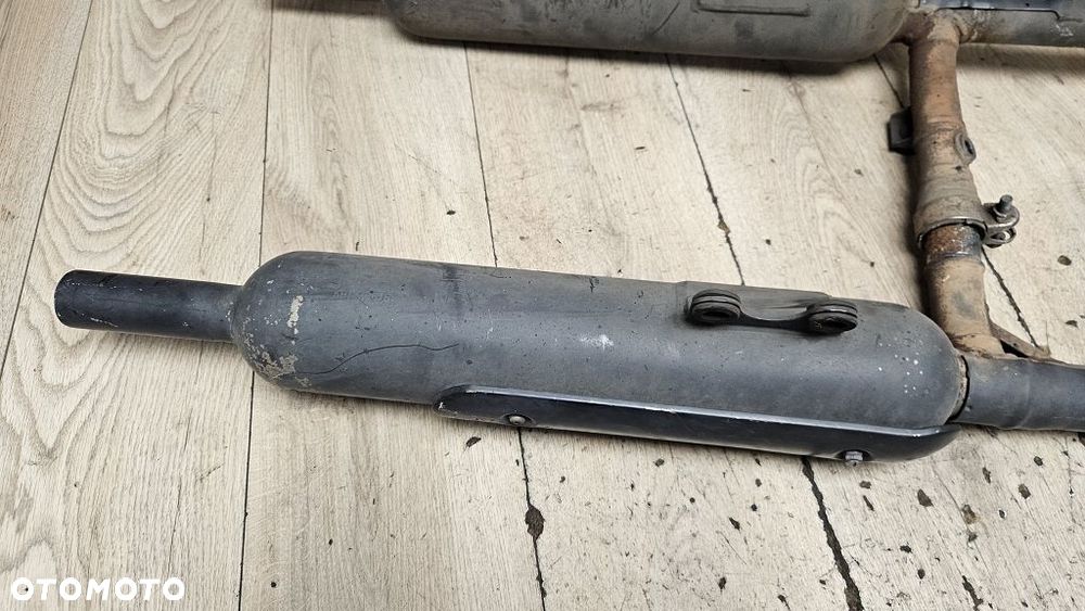 Tłumik kolektor lewy + prawy Kawasaki W800 - 3