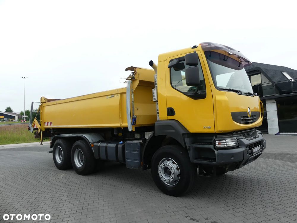 Renault KERAX 370DXI / 6x4 / WYWROTKA 2-STR / HYDROBURTA / MANUAL / - 9