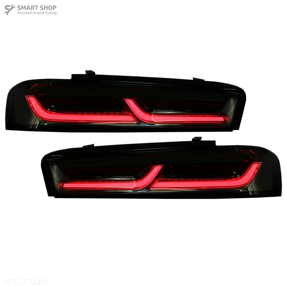 Stopuri FULL LED Chevrolet Camaro MK6 (05.2015-2018) Semnal Dinamic Se - 5
