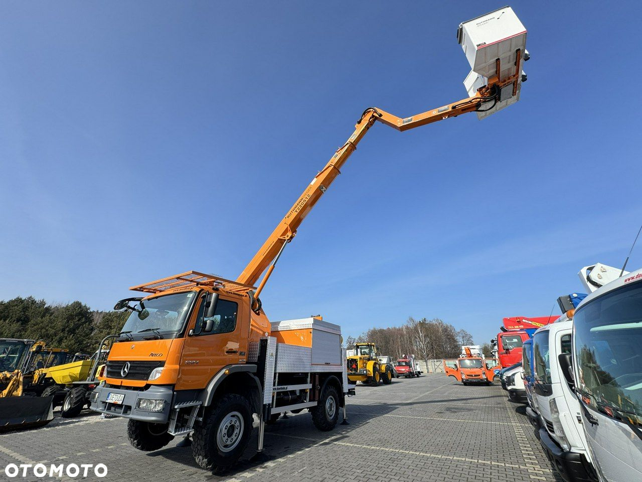 Mercedes-Benz Atego 1324 4x4 Zwyżka RUTHMANN STEIGER T220S12 Podnośnik Koszowy - 9