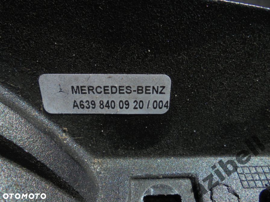 mercedes vito, viano a639 - reling dachowy lewy - 4