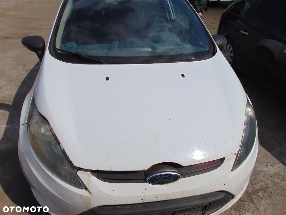 maska pokrywa klapa przód przednia ford fiesta mk7 biała - 2