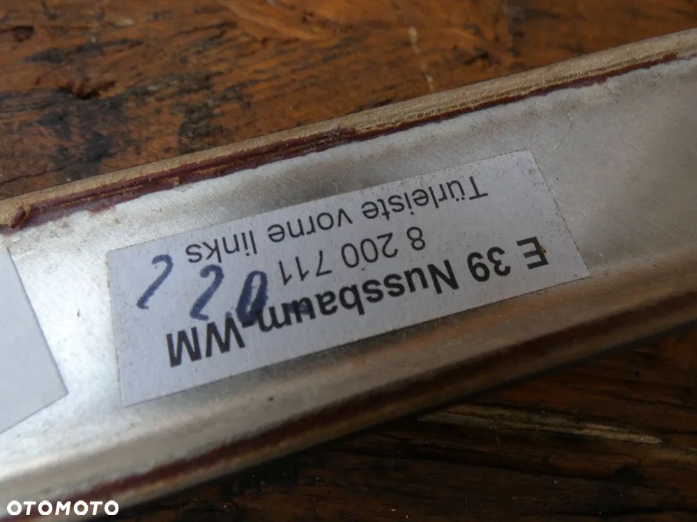 BMW E39 DEKOR LISTWY  NUSSBAUM - 10