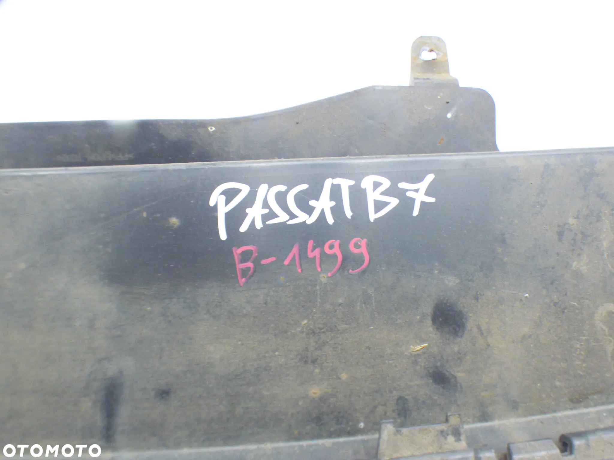 VW PASSAT B7 DOKŁADKA DYFUZOR ZDERZAKA TYŁ TYLNEGO 3AE807521A B1499 - 3