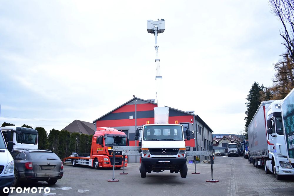 Mercedes-Benz Vario 816 / Euro 5/ 4x4/ Zwyżka/ Podnośnik koszowy Ruthmann TB 220/ 22 m. / Steiger/ Hubarbeitsbühne/ Reduktor ! / Sprowadzony z Niemiec/ Stan Perfekcyjny ! - 2