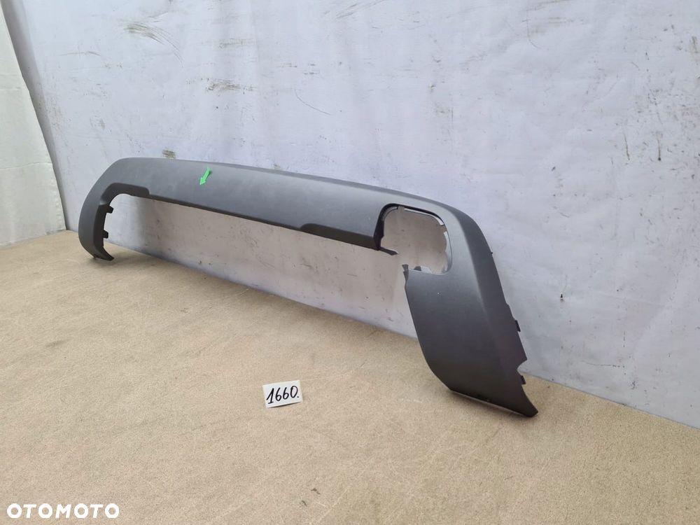 DACIA DUSTER 2 II 17- SPOILER DOKŁADKA NAKŁADKA ZDERZAKA TYŁ 850700542R - 2