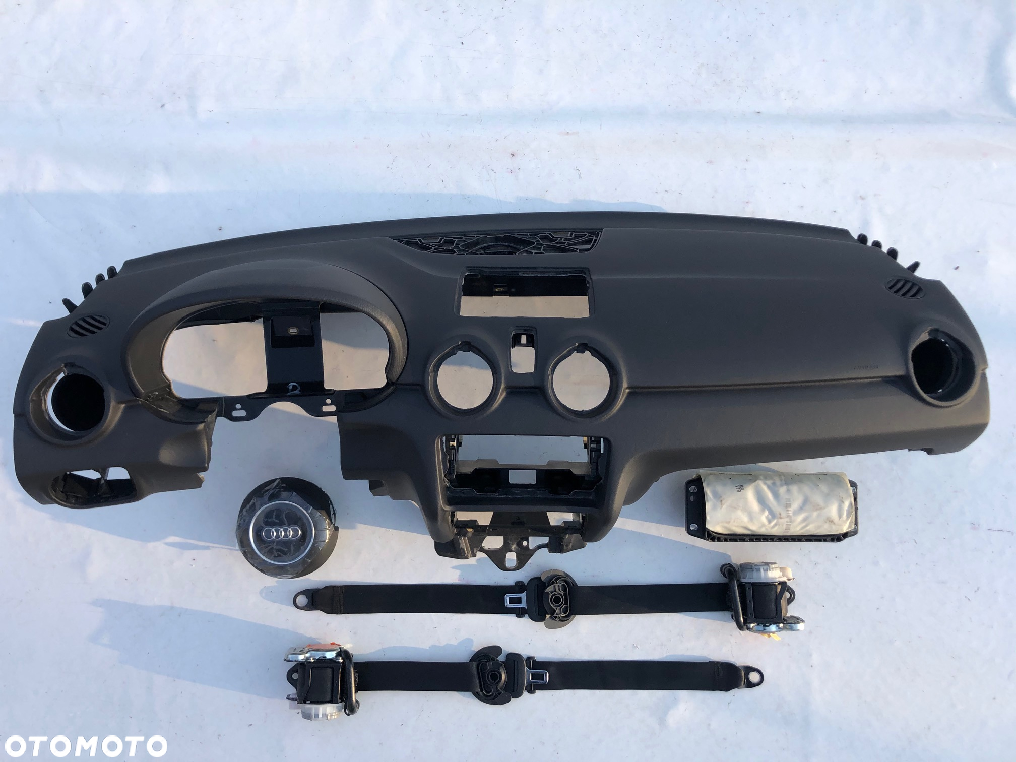 AUDI A1 8X WIĄZKA AIRBAG PODUSZKI INSTALACJA AIR BAG SRS NOWA !!! NEW NEU NEV - 8
