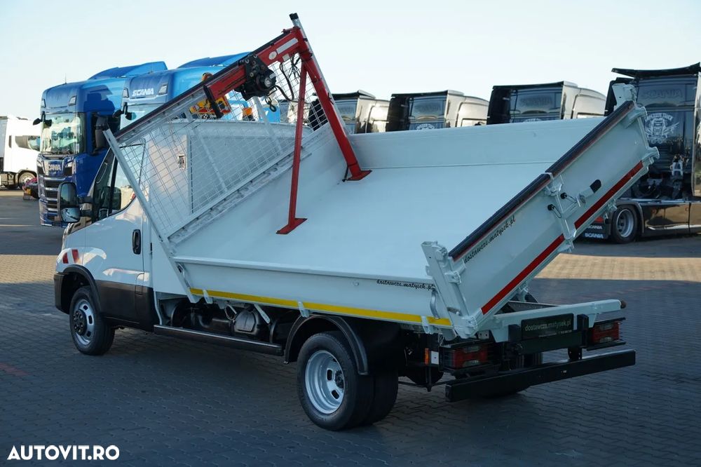 Iveco DAILY 35-160 / BASCĂLĂTOARE 3 PAGINI OȚEL / DUBLU / MANUALĂ / IMPORTATĂ / EURO 6 - 16