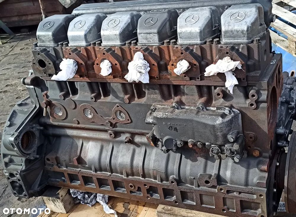 SILNIK MERCEDES OM457 LA SIECZKARNIA KOMBAJN MASZYNA SŁUPEK SILNIKA - 4