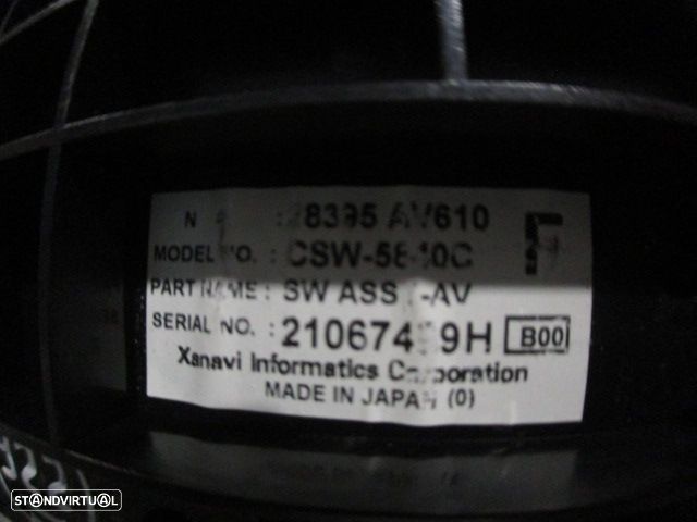 Radios 28395AV610 NISSAN PRIMERA 4 2002 1.8I 115CV 5P PRETO XANAVI  CSW5840C - 4