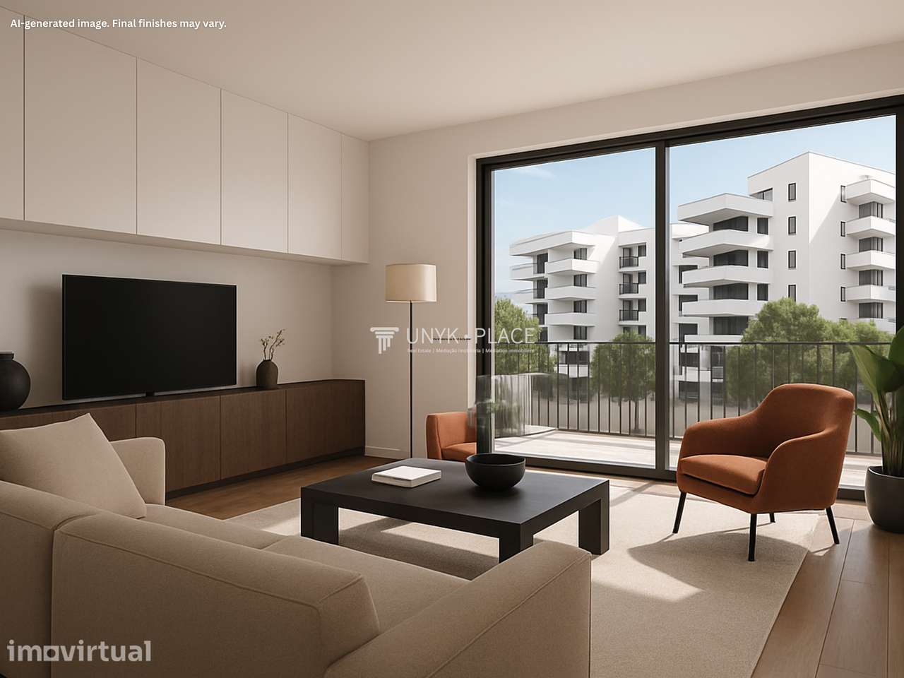 Apartamento moderno a 5 minutos da praia - Grande imagem: 2/14