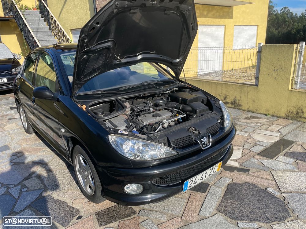 Peugeot 206 1.1 Black & Silver II - 11