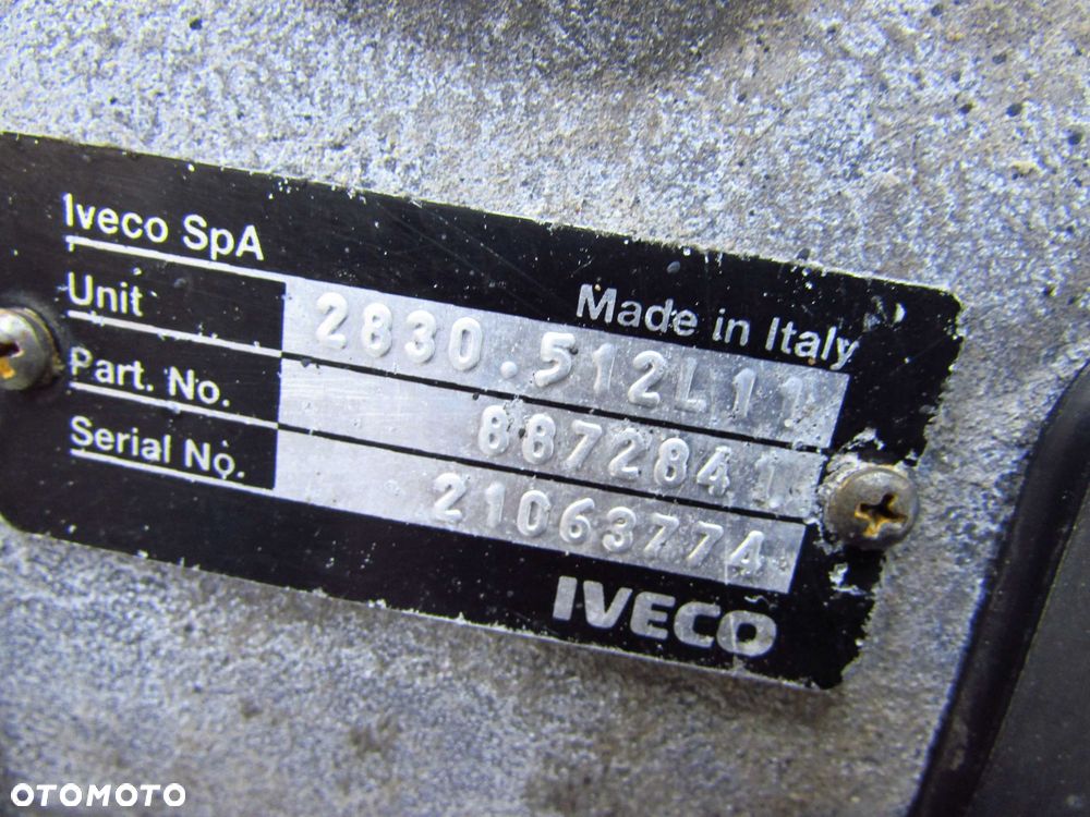 IVECO DAILY IV LIFT 35C 50C 11-14 2.3 SKRZYNIA BIEGOW 5 2830.5 8872841 245tkm - 7
