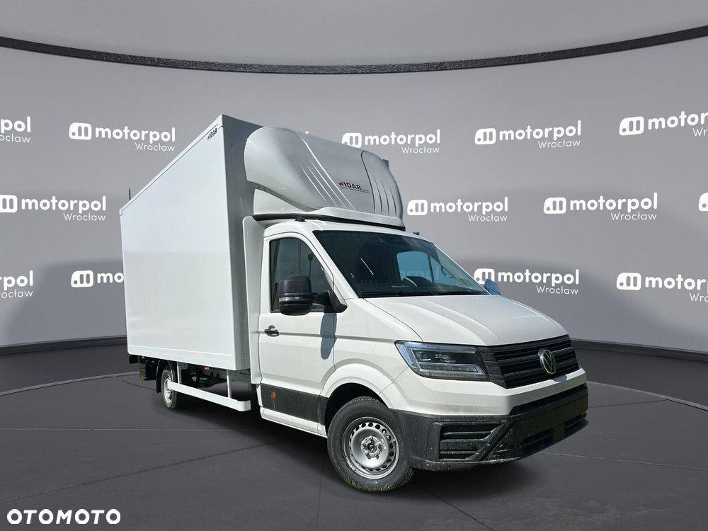 Volkswagen Crafter KONTENER MEBLOWY+WINDA/35 Podwozie z pojedynczą kabiną 2,0 l 163 KM manual r. o.: 4490 mm - 4