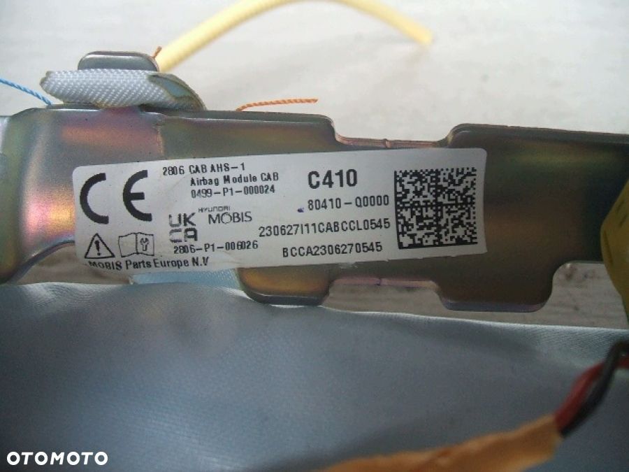 HYUNDAI i20 III KURTYNA AIRBAG PODUSZKA w FOTEL LEWA 80140-Q0000 80610Q0000 - 9