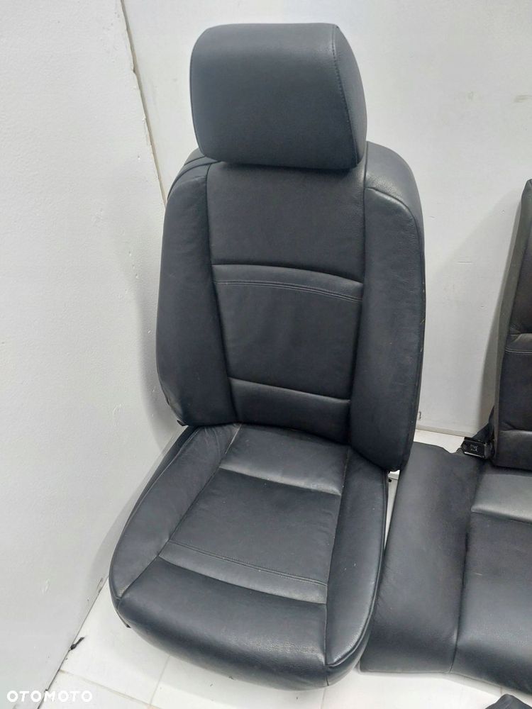bmw 3 e92 coupe fotel fotele kanapa komplet bmw 3 e92 grzane czarne europa - 3