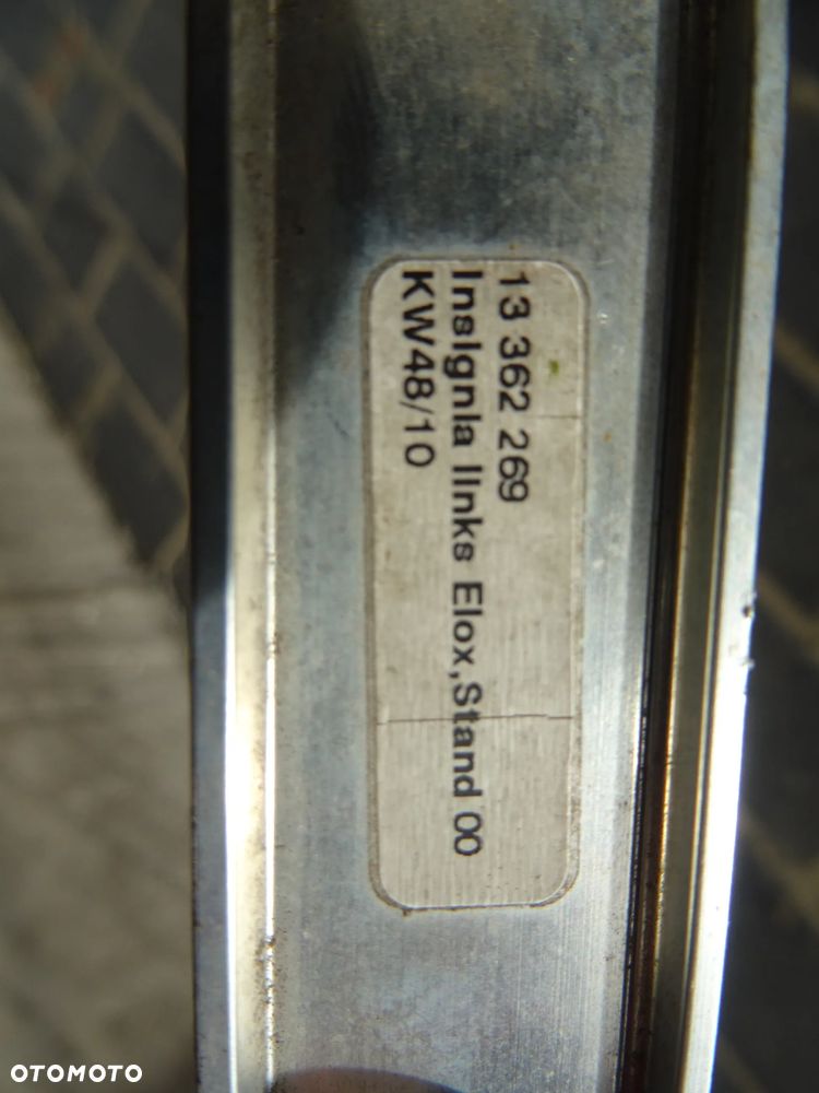 OPEL INSIGNIA KOMBI RELINGI DACHOWE PRAWY LEWY CHROM ALU - 7
