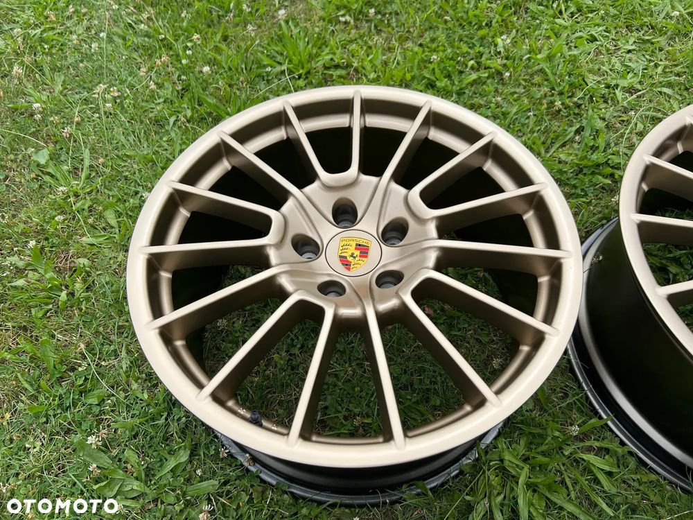 oryginalne Felgi Porsche Cayenne GT GTS Coupe 21'' Gold Edytion - 13
