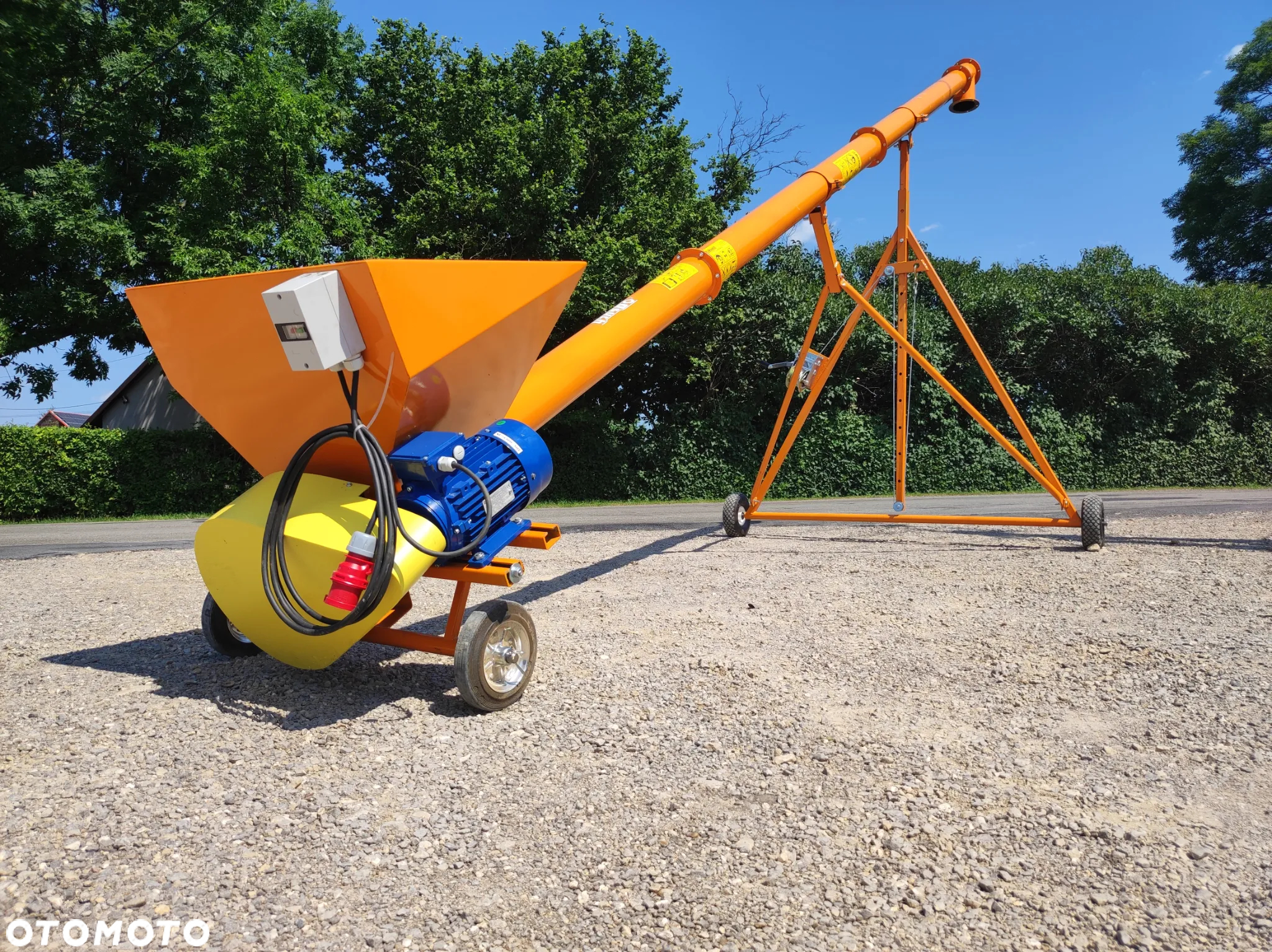 PODAJNIK/ PRZENOŚNIK ŚLIMAKOWY/żmijka do zboża fi140 ssąca/zasypowa - 6