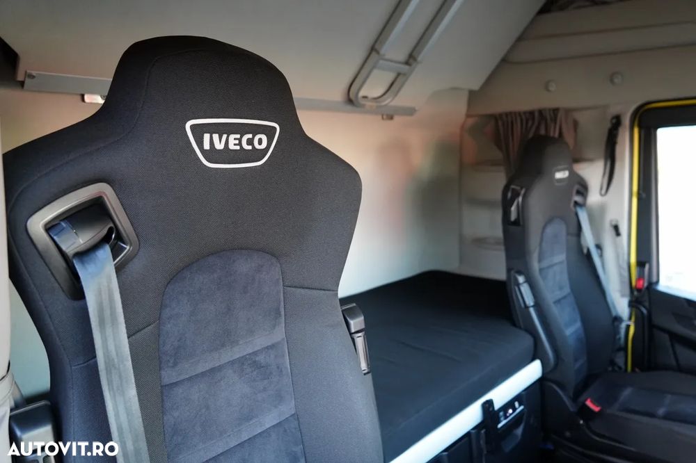 Iveco S-WAY 480 / MEGA / PLATĂ JOSĂ / ANVELOPE 100% / CONTRACT POST-SERVICE - 35