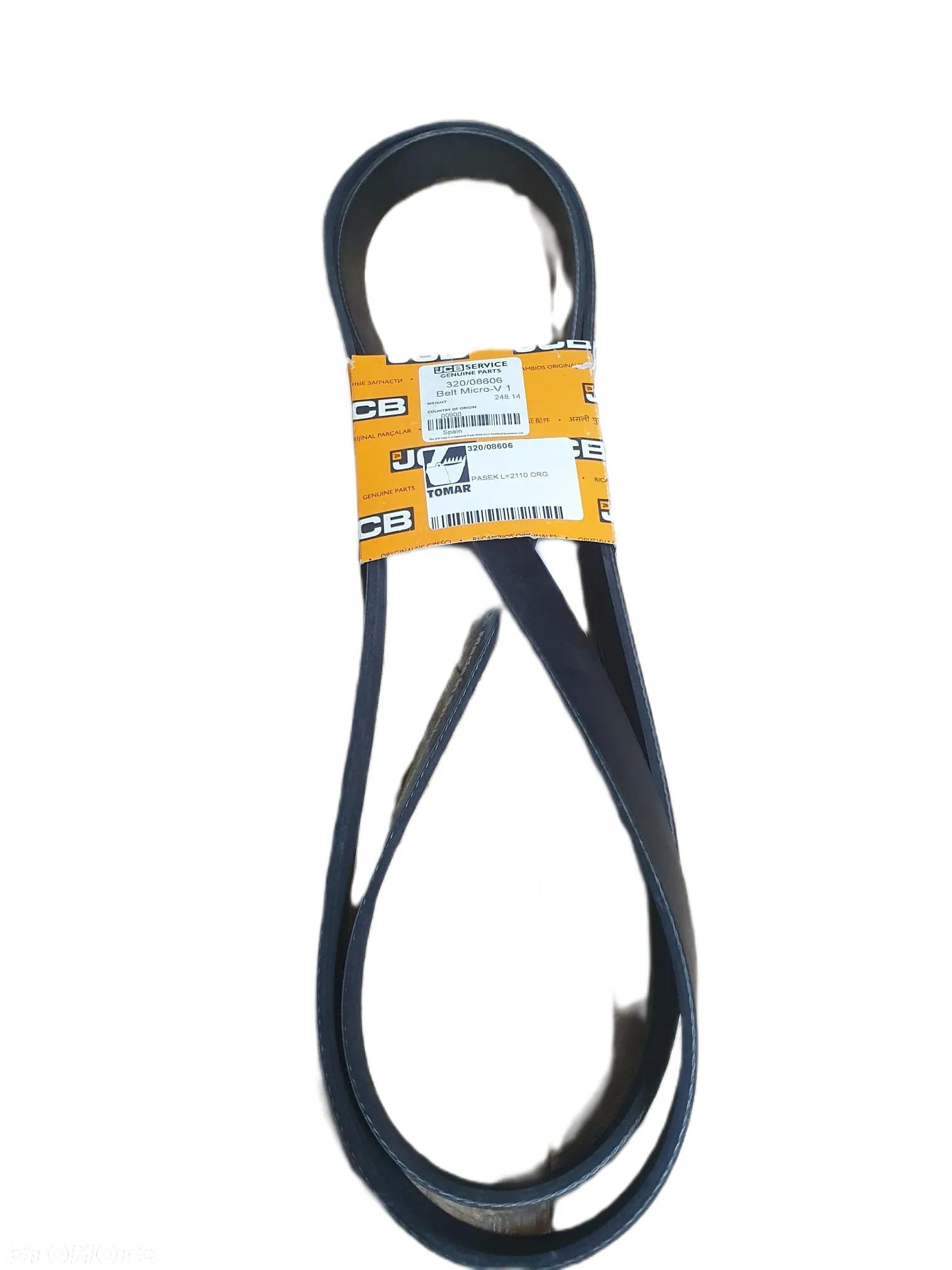 Pasek alternatora L=2110 JCB 320/08606 ORG - 1