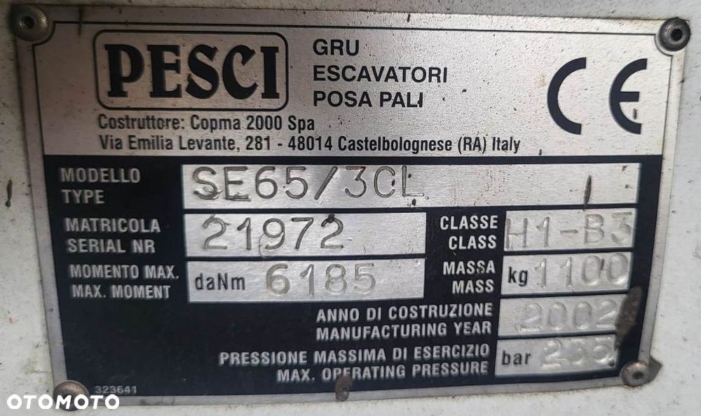 HDS Pesci SE 65 Palfinger Hiab Fassi Iveco Daily Nissan Mercedes Master Rebault - 2