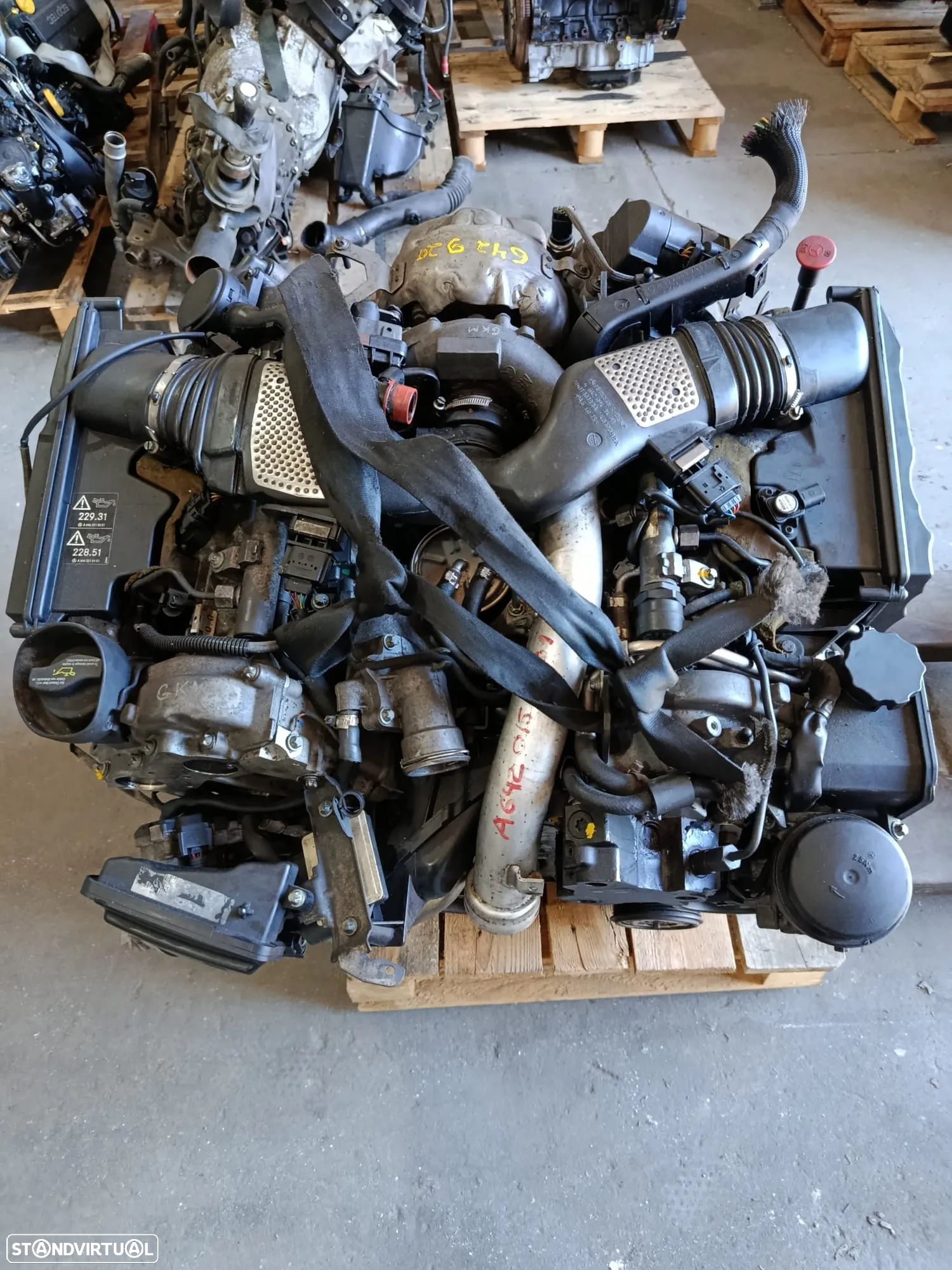 Motor Mercedes V6 320CDi REF: 642 920 (Class E, CLS) - 1