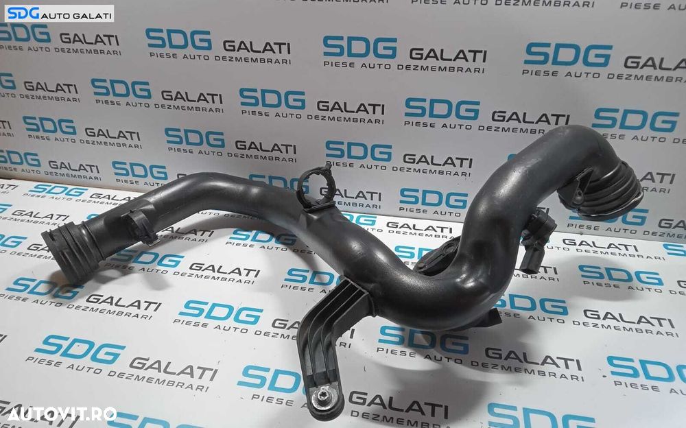 Tubulatura Conducta Tub Presiune Aer Intercooler Skoda Octavia 2 1.9 TDI BJB BKC BXE 2004 - 2013 Cod 1K0145770AA 1K0145762CR [275M7] - 4