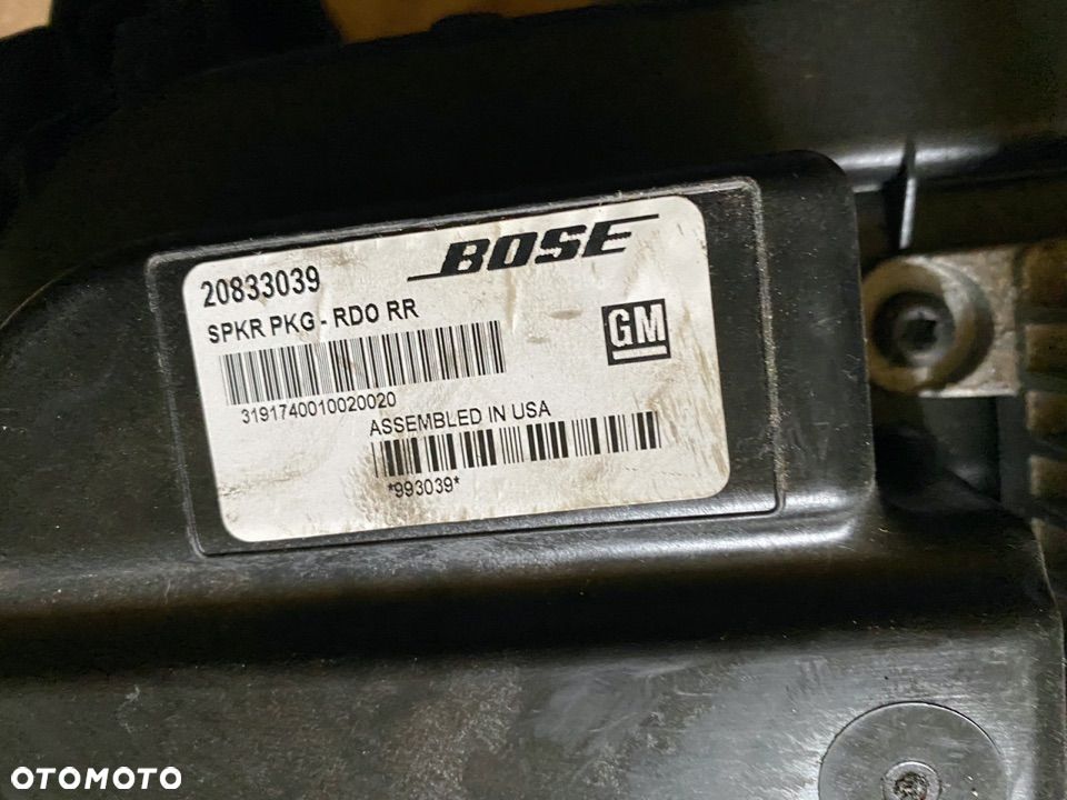 SUBWOOFER OPEL AMPERA 20833039 - 3