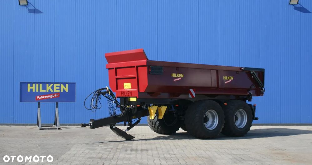 HILKEN SK 6000 przyczepa budowlana / wywrotka skorupowa