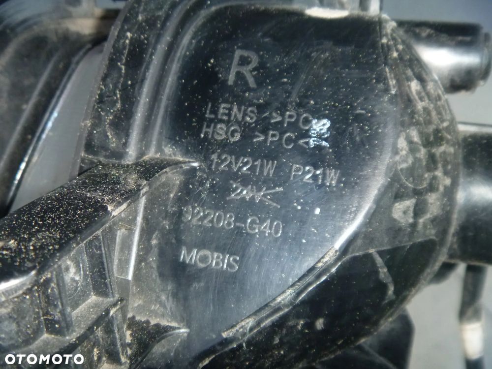 HYUNDAI I30 III 2017 HALOGEN PRAWY KRATKA ZDERZAKA ORYGINAŁ 92208-G40 - 3