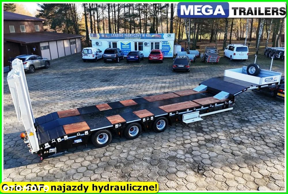 Mega Niska podłoga, DMC 54 T, oś skrętna, najazdy HYDRULICZNE 4,0 M !!! - 6