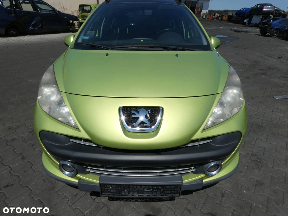PEUGEOT 207 SW *SAMOCHÓD NA CZĘŚCI*KAR (Jaune Lacerta ) / MASKA, LAMPA, DRZWI,ABS,PRZEKŁADNIA, KLAPA, BELKA, DESKA, FOTELE, KANAPA, ĆWIARTKA KIEROWNICA, ZAWIESZENIE, KOMPLETNY TYŁ, LICZNIK, ZEGARY - 2
