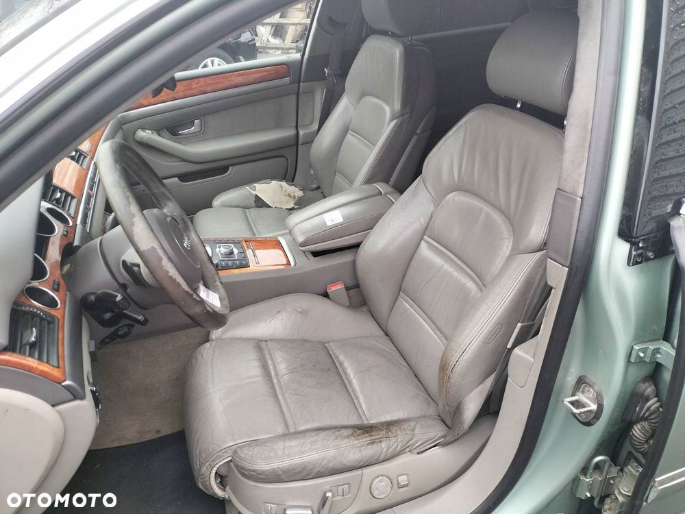 FOTELE KOMPLET LEWY PRAWY KANAPA TYŁ + BOCZKI AUDI A8 D3 - 1