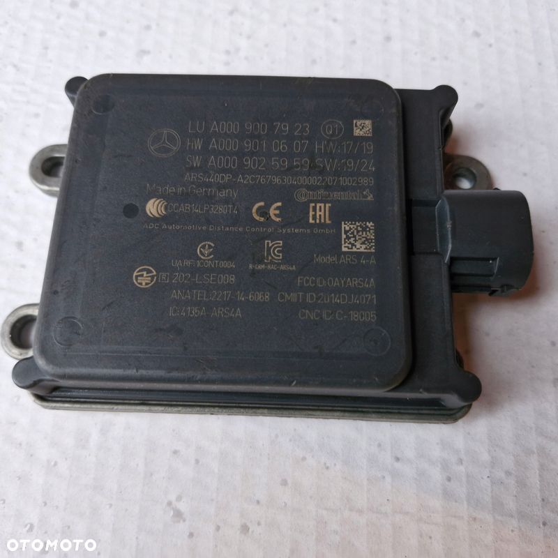 Moduł radar Distronic Mercedes W213 A0009007923 - 1