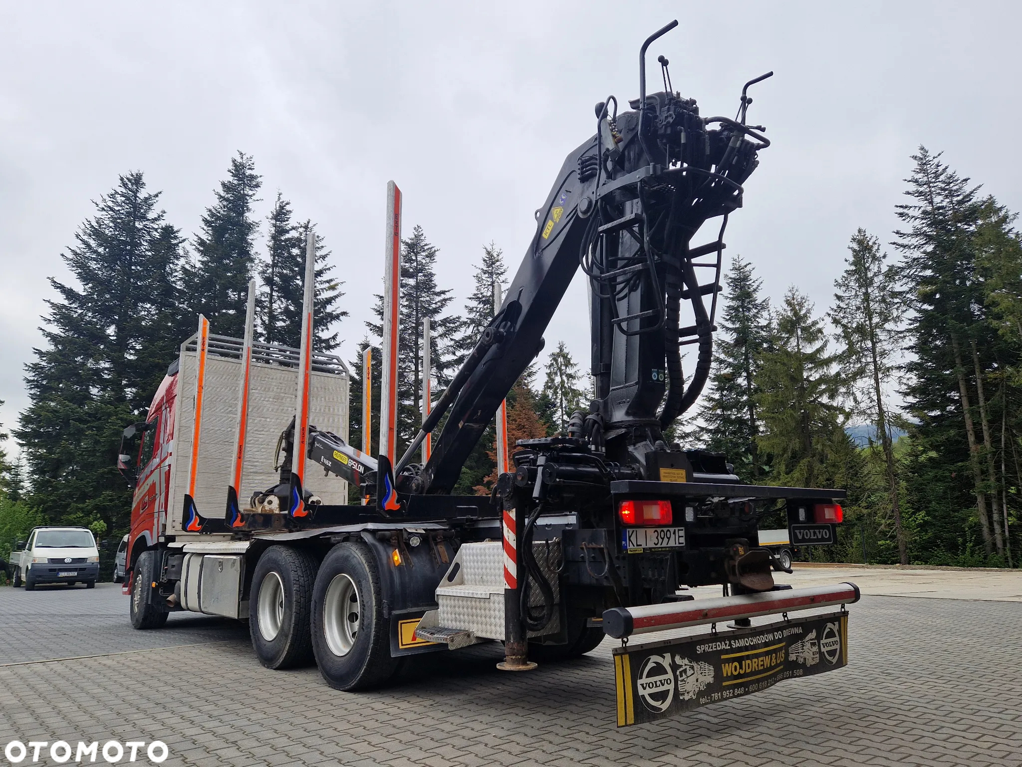 Volvo Do drewna drzewa lasu stos kłoda - 5