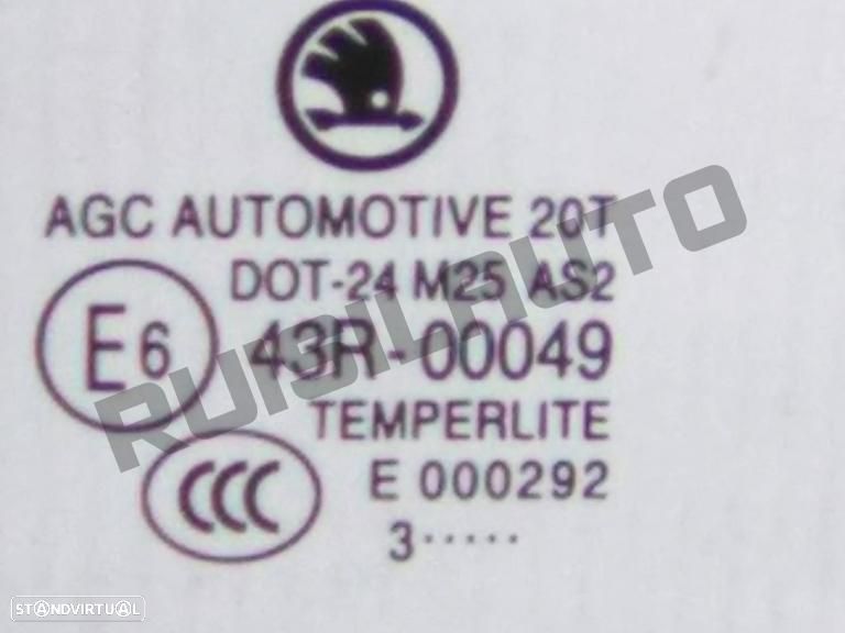 Vidro Porta Frente Esquerdo 5e084_5201a Skoda Octavia Iii Combi - 3