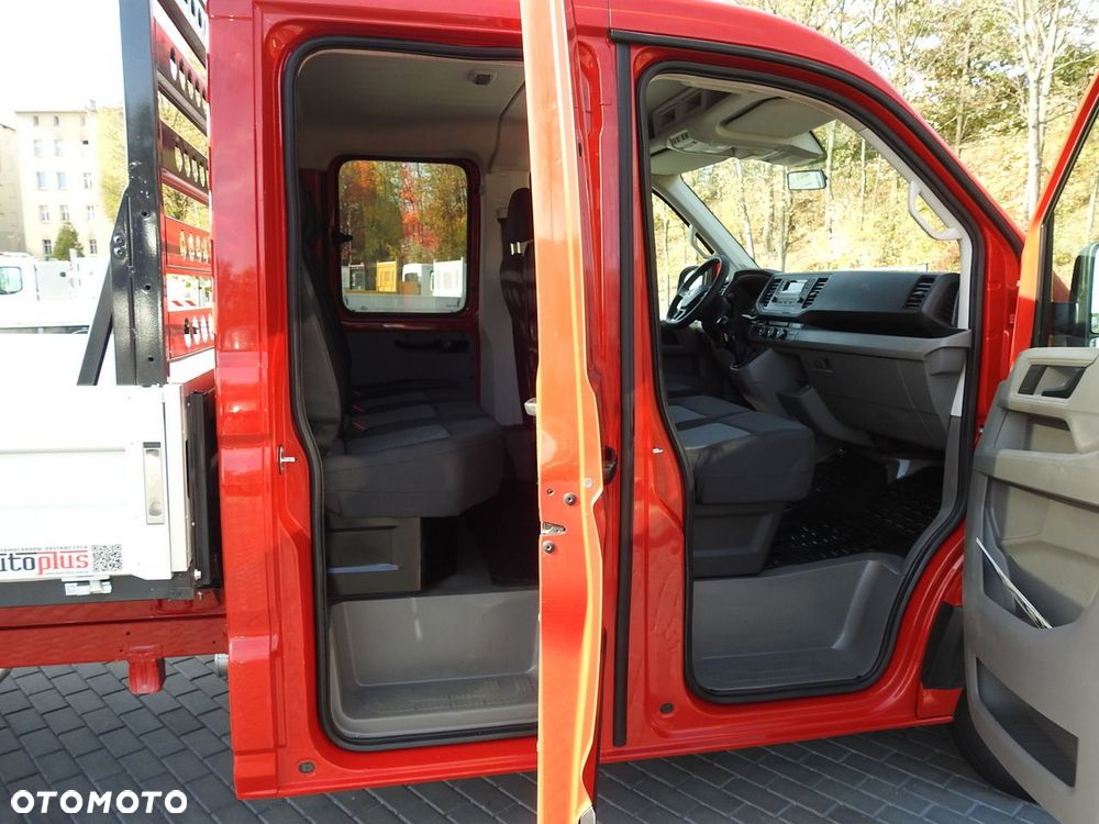 Volkswagen CRAFTER SKRZYNIA PODWÓJNA KABINA DOKA 7 MIEJSC KLIMATYZACJA  140KM - 38