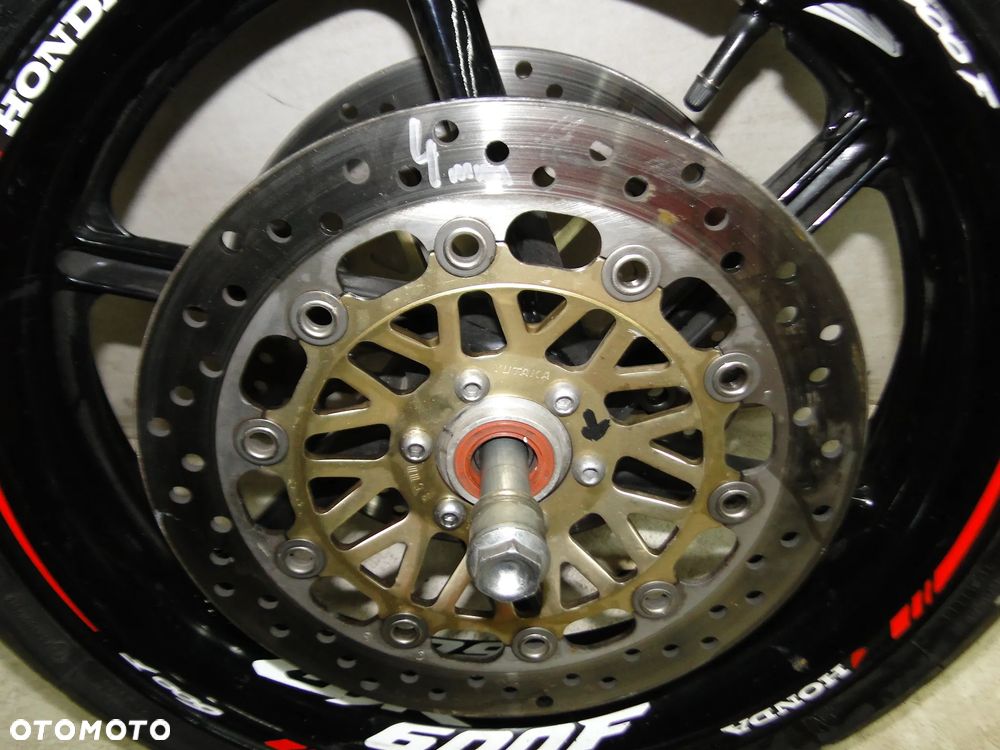 HONDA CBR 600F F3 KOŁO FELGA OPONA TARCZA TARCZA TARCZE 17x3.50 PRZÓD PRZEDNIA EUROPA - 5