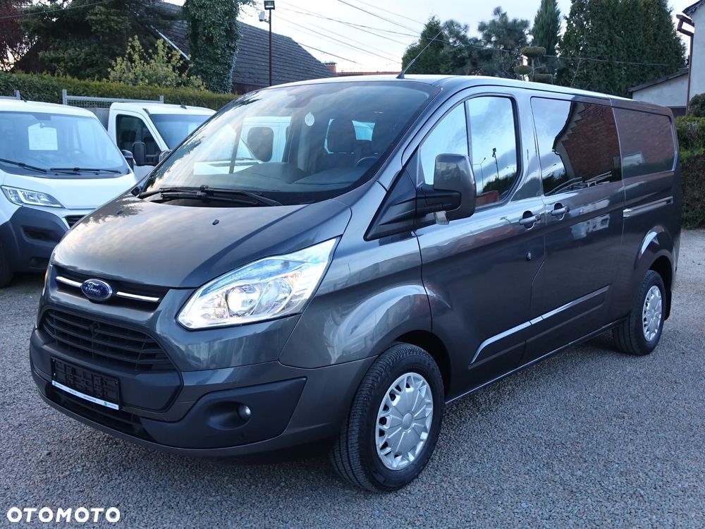 Ford Transt Custom 6-osobowy Brygadówka LONG L2H1 - 17