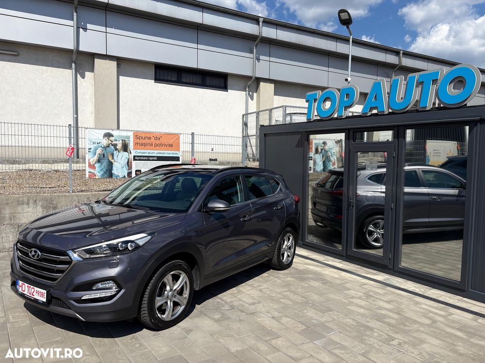 Hyundai Tucson blue 2.0 CRDi 4WD Premium - 1