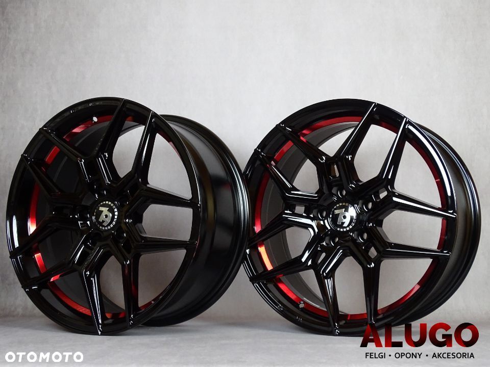 Alufelgi 19 5x112 Felgi Audi VW Mercedes Skoda Seat Nowe Czarne - 3