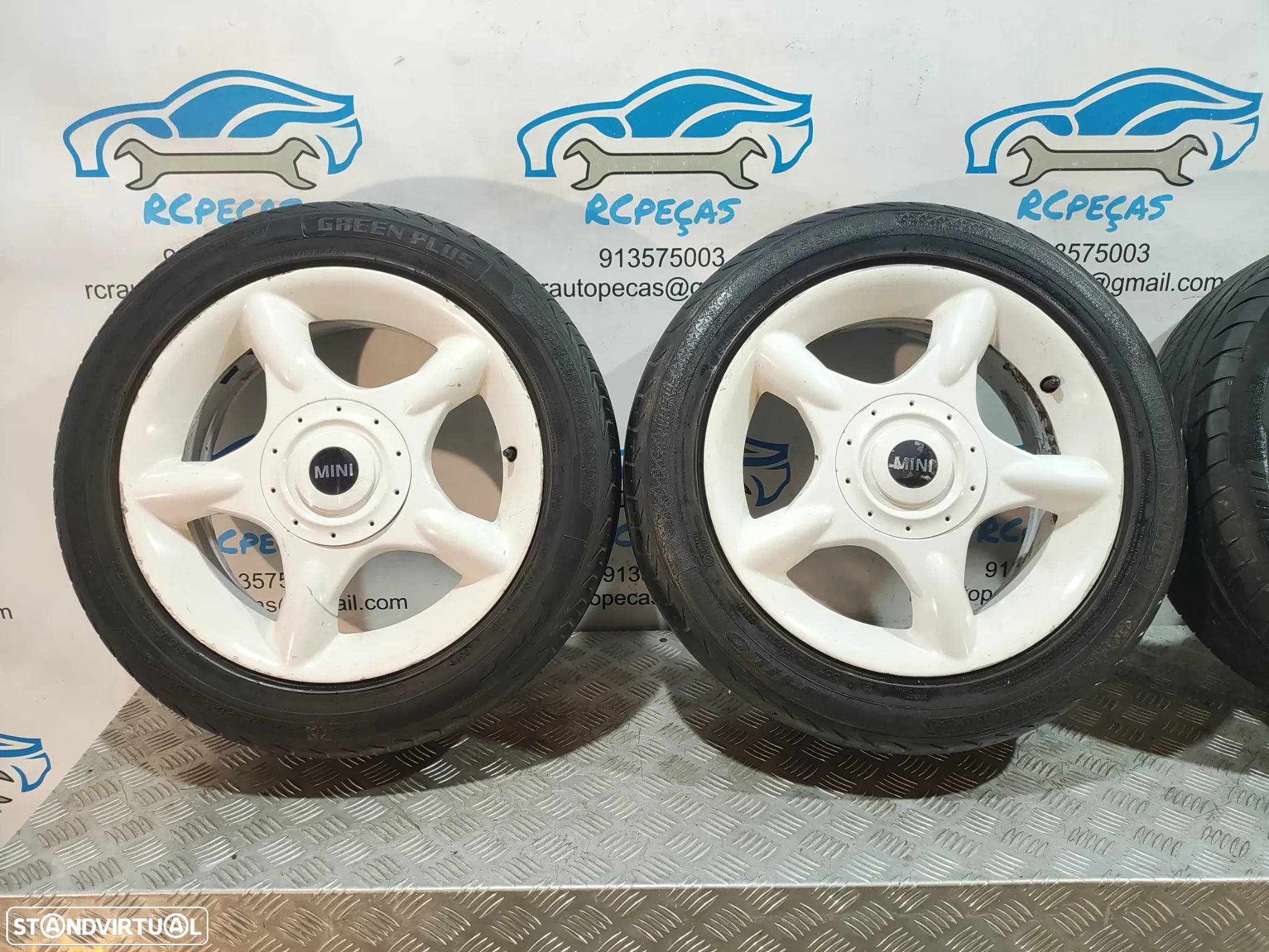 .JANTES ORIGINAIS MINI COOPER R50 16 POLEGADAS 6,5J ET48 4X100 - 4