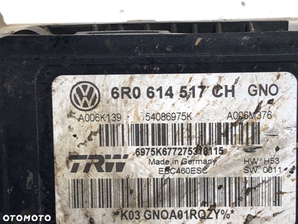 POMPA ABS  SKODA RAPID (NH3, NK3, NK6) 2012 - 2022 1.6 TDI 85 kW [115 KM] olej napędowy 2015 - 2019 - 5