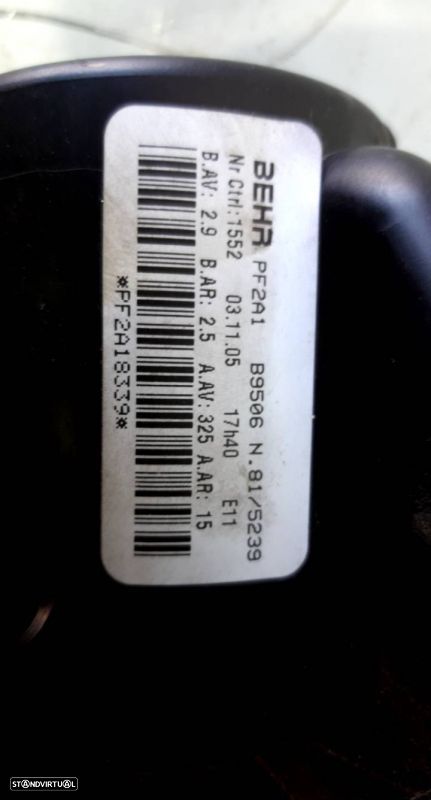 Motor Chauffage / Sofagem Peugeot 307 Sw (3H) - 4
