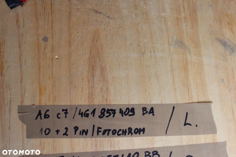 LUSTERKO LEWE FOTOCHROM AUDI A6 C7 LIFT 10 + 2 PIN BLACK PIANO EU 2015 - 10