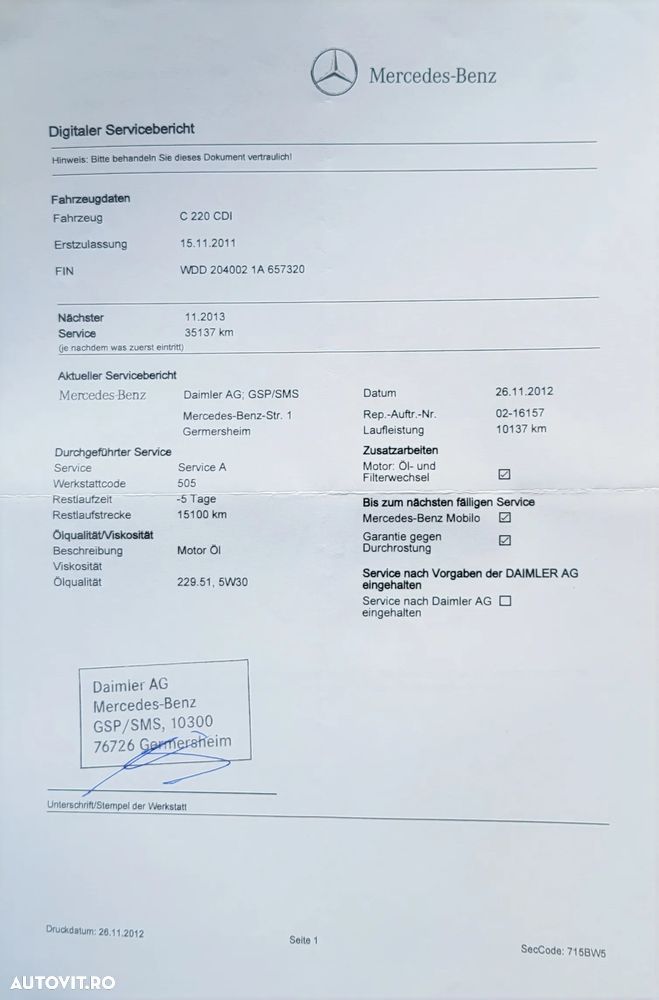 Mercedes-Benz C 220 CDI Avantgarde Edition - 38