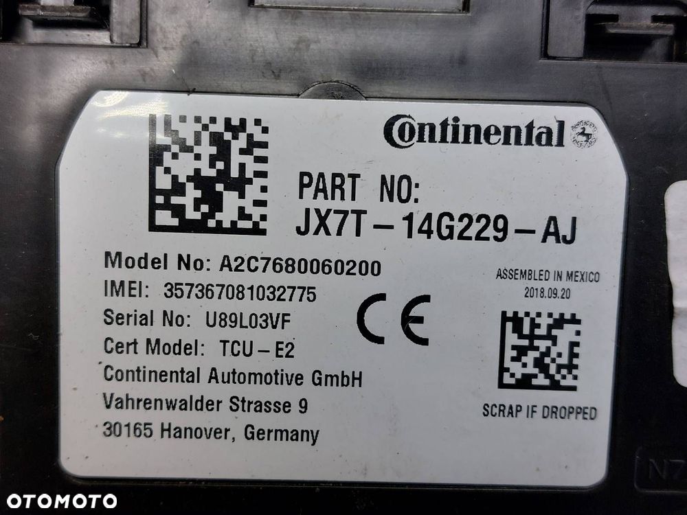 MODUŁ STEROWNIK INTERFEJSU FORD FOCUS MK4 JX7T-14G229-AJ - 2